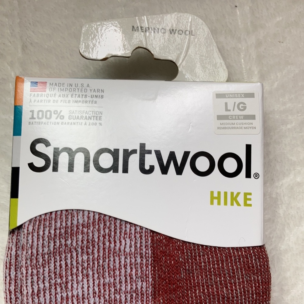 (2) Smartwool Unisex Crew Medium Cushion Hike Socks - Picture 8 of 15